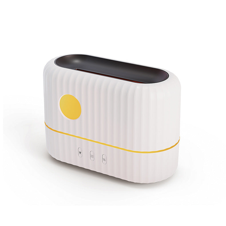 Flame Effect Aroma Diffuser – LED Humidifier for Home & Office