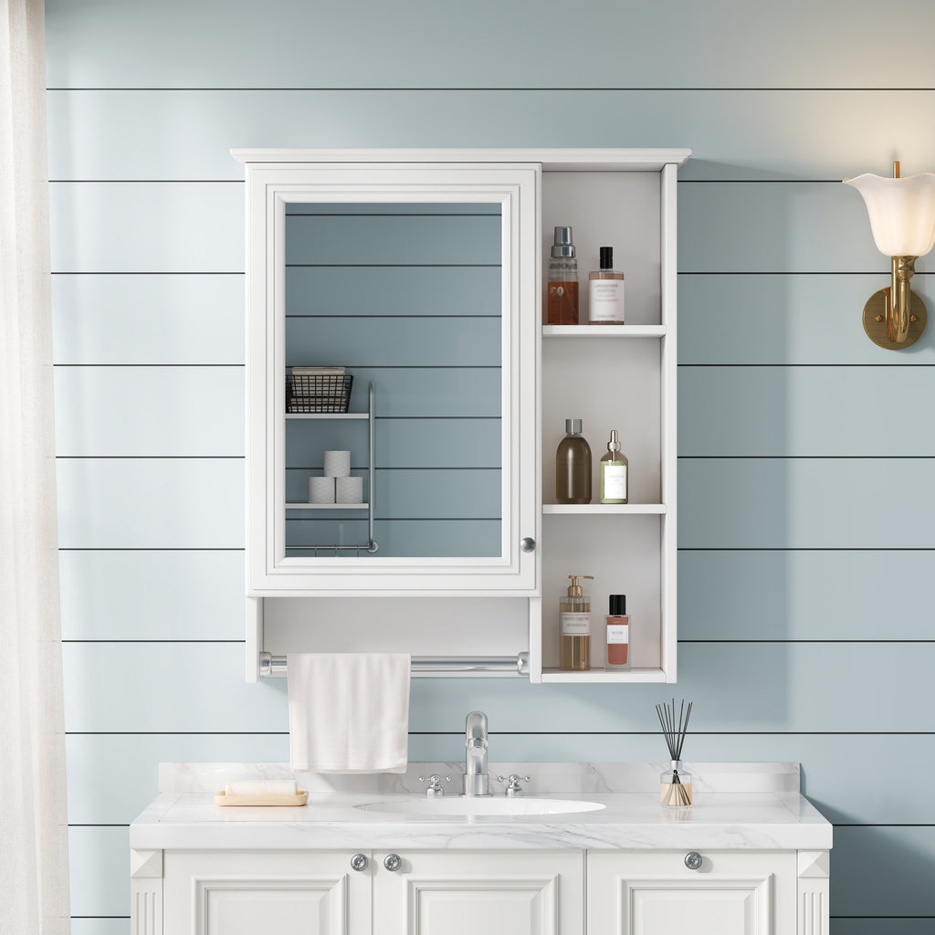 3-in-1 Bathroom Mirror Cabinet