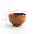 Japanese Style Wooden Bowl Set