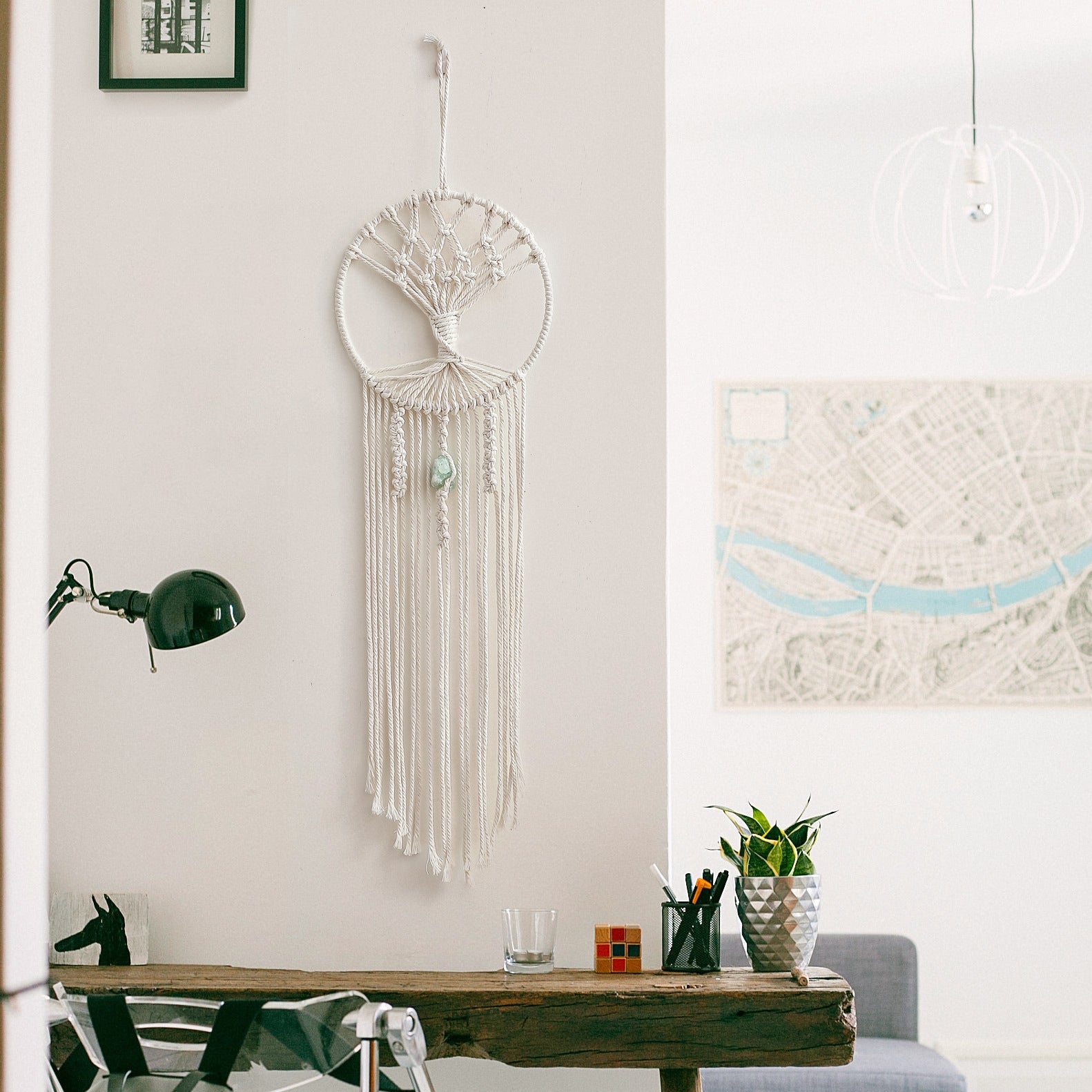 Handmade Dream Catcher Tree Wall Tapestry