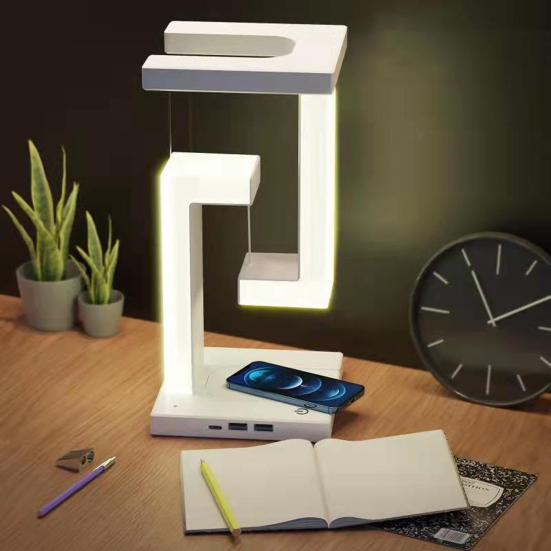 Floating Balance Lamp with Wireless Phone Charger