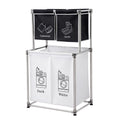 Simple Multi-layer Bathroom Storage Dirty Clothes Basket