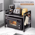 Expandable Microwave Shelf Organizer (42–64cm)